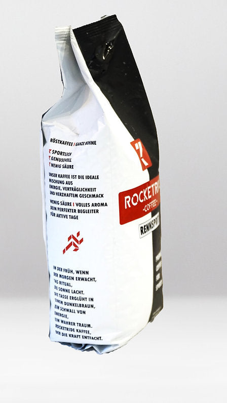 Rocketride Coffee - Rennsprit - Premium Kaffee - säurearm - mild - 1000g